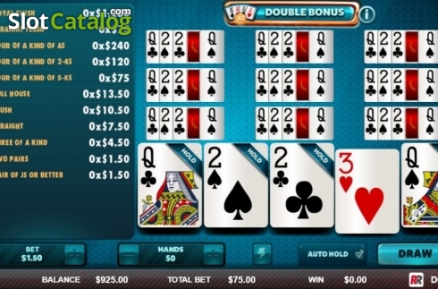 Скрин3. Double Bonus (Red Rake) слот
