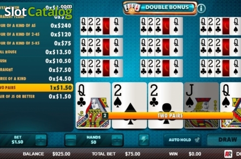 Скрин4. Double Bonus (Red Rake) слот