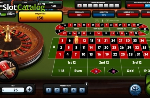 Скрин3. European Roulette (Red Rake) слот
