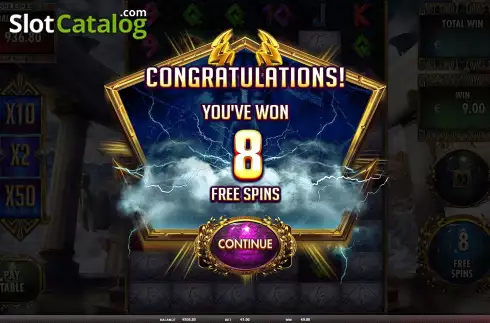 Скрин6. Million Zeus слот