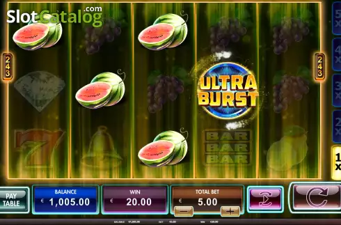 Скрин7. Ultra Burst слот