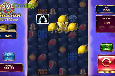 Скрин5. Million 777 Wheel слот