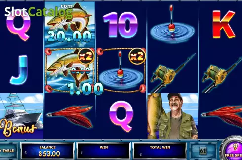 Скрин6. Big Size Fishin' слот