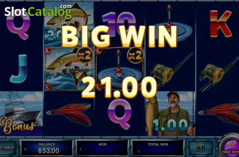 Скрин7. Big Size Fishin' слот