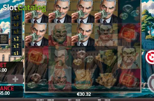 Скрин3. Beating Alcatraz слот