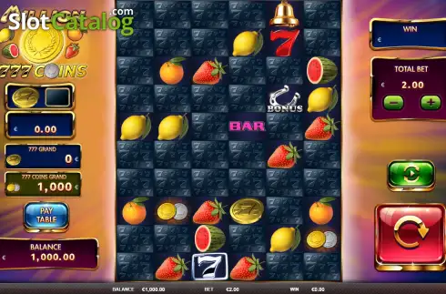 Скрин2. Million 777 Coins слот