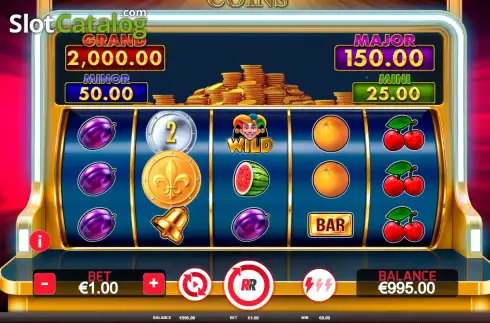 Скрин2. Mega Coins слот