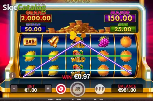Скрин3. Mega Coins слот