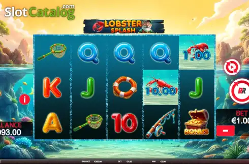 Скрин2. Lobster Splash слот