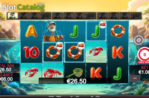 Скрин3. Lobster Splash слот
