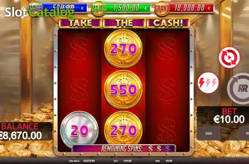 Скрин3. Take The Cash слот