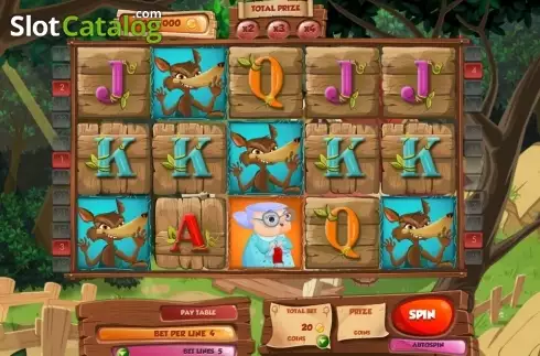 Скрин2. Little Red Riding Hood (Red Rake) слот