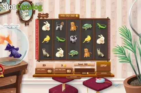 Скрин2. Lucky Pets (Red Rake) слот