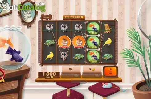 Скрин3. Lucky Pets (Red Rake) слот
