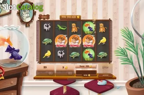 Скрин4. Lucky Pets (Red Rake) слот