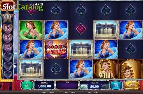 Скрин2. Viva Las Vegas (Red Rake) слот