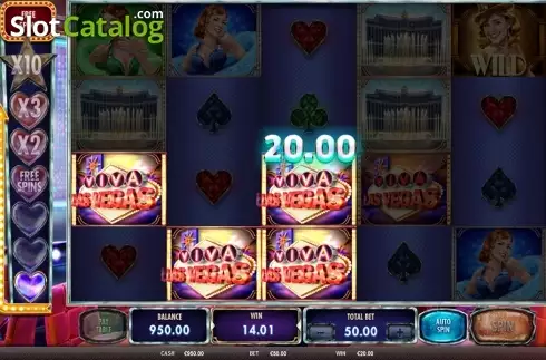 Скрин3. Viva Las Vegas (Red Rake) слот