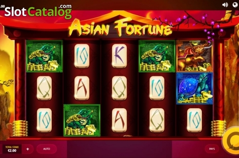 Скрин2. Asian Fortune слот
