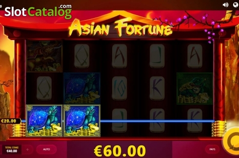 Скрин3. Asian Fortune слот