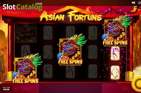 Скрин4. Asian Fortune слот