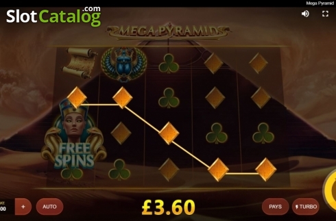 Скрин3. Mega Pyramid слот