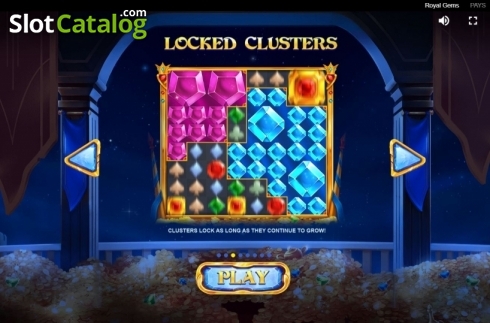 Скрин4. Royal Gems (Red Tiger) слот