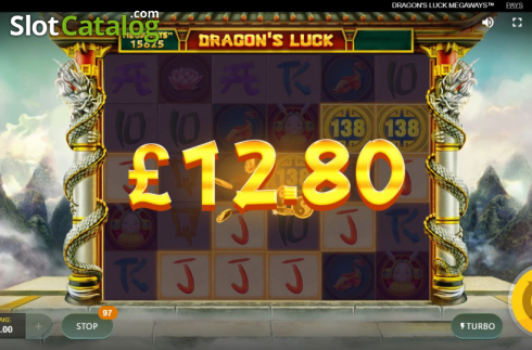 Скрин4. Dragon's Luck Megaways слот