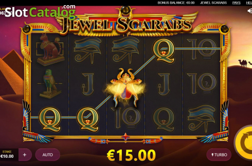 Скрин4. Jewel Scarabs слот