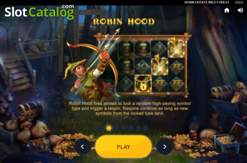 Скрин3. Robin Hoods Wild Forest слот