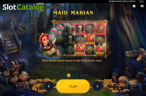 Скрин4. Robin Hoods Wild Forest слот