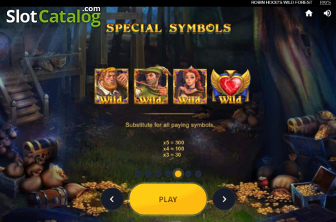 Скрин6. Robin Hoods Wild Forest слот