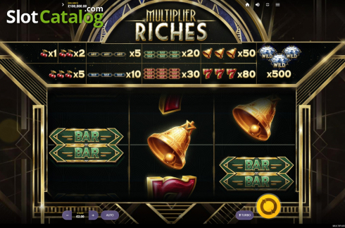 Скрин2. Multiplier Riches слот