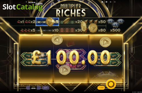 Скрин3. Multiplier Riches слот