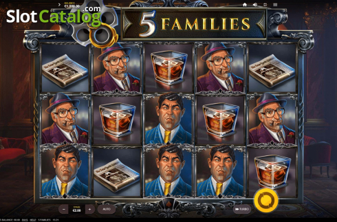 Скрин2. 5 Families слот