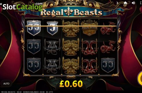 Скрин3. Regal Beasts слот