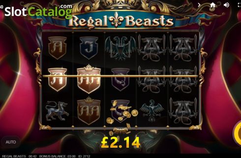 Скрин4. Regal Beasts слот