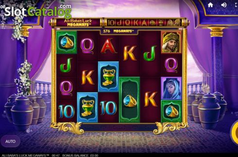 Скрин2. Ali Baba's Luck Megaways слот