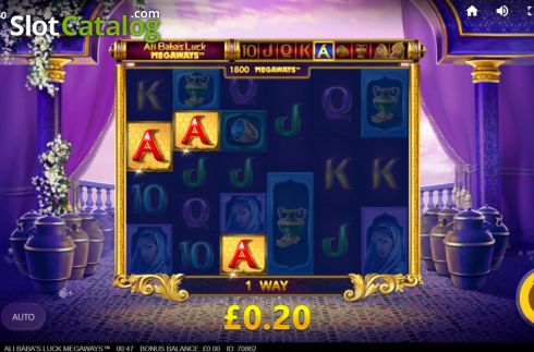 Скрин3. Ali Baba's Luck Megaways слот