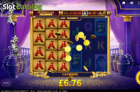 Скрин4. Ali Baba's Luck Megaways слот