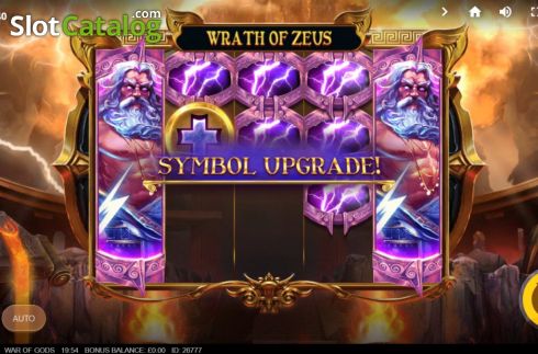 Скрин8. War of Gods слот