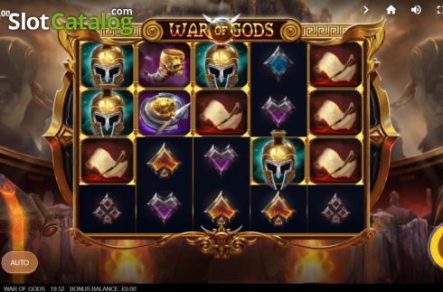Скрин2. War of Gods слот