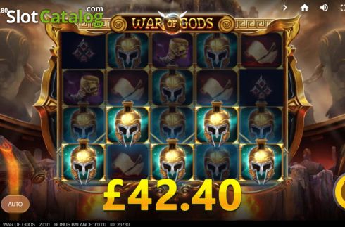 Скрин3. War of Gods слот