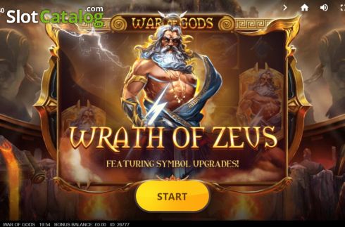 Скрин6. War of Gods слот
