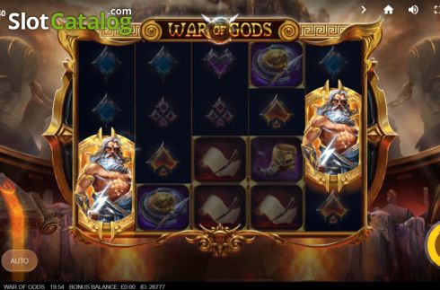 Скрин5. War of Gods слот