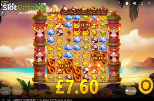 Скрин7. Tiki Fruits Totem Frenzy слот