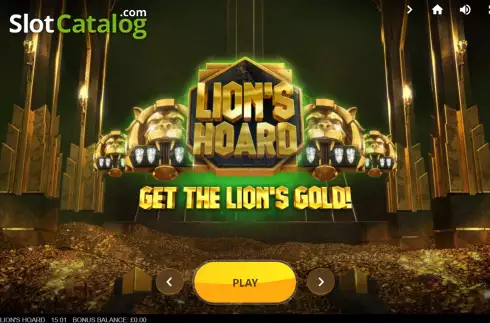 Скрин2. Lion's Hoard слот