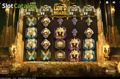 Скрин3. Lion's Hoard слот