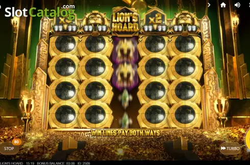 Скрин5. Lion's Hoard слот