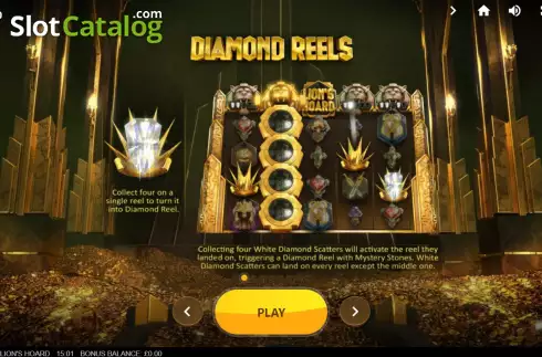 Скрин9. Lion's Hoard слот