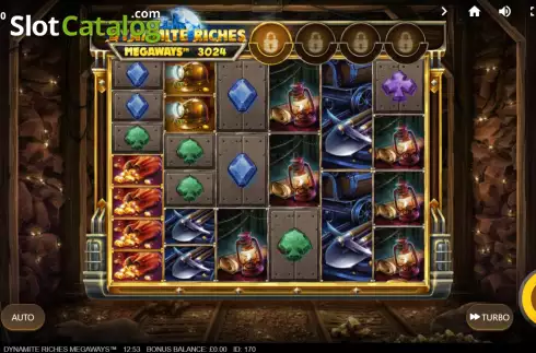 Скрин3. Dynamite Riches Megaways слот